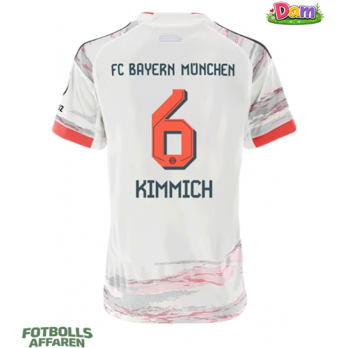 Bayern Munich Joshua Kimmich #6 Bortatröja Kvinnor 2025-26 Kortärmad